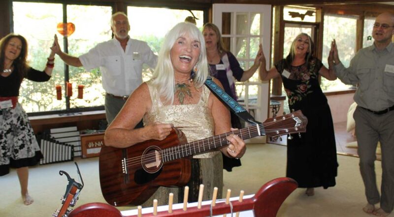 Dr. Diana Kanoy is best known as a leader of Dances of Universal Peace. 