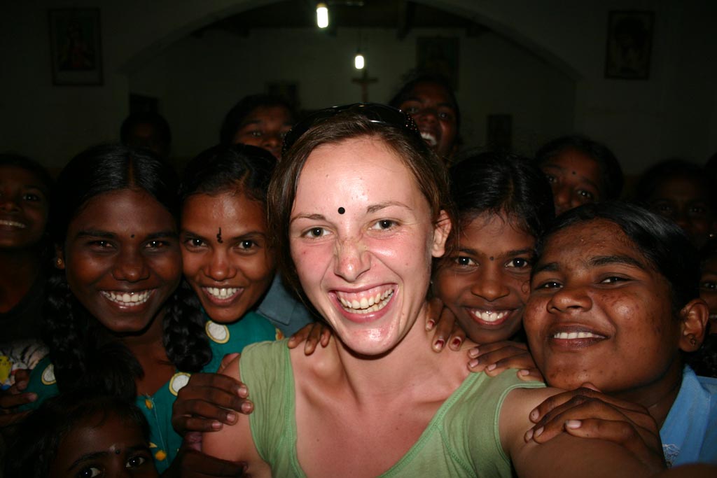 Tsunami recovery volunteer, Sri Lanka